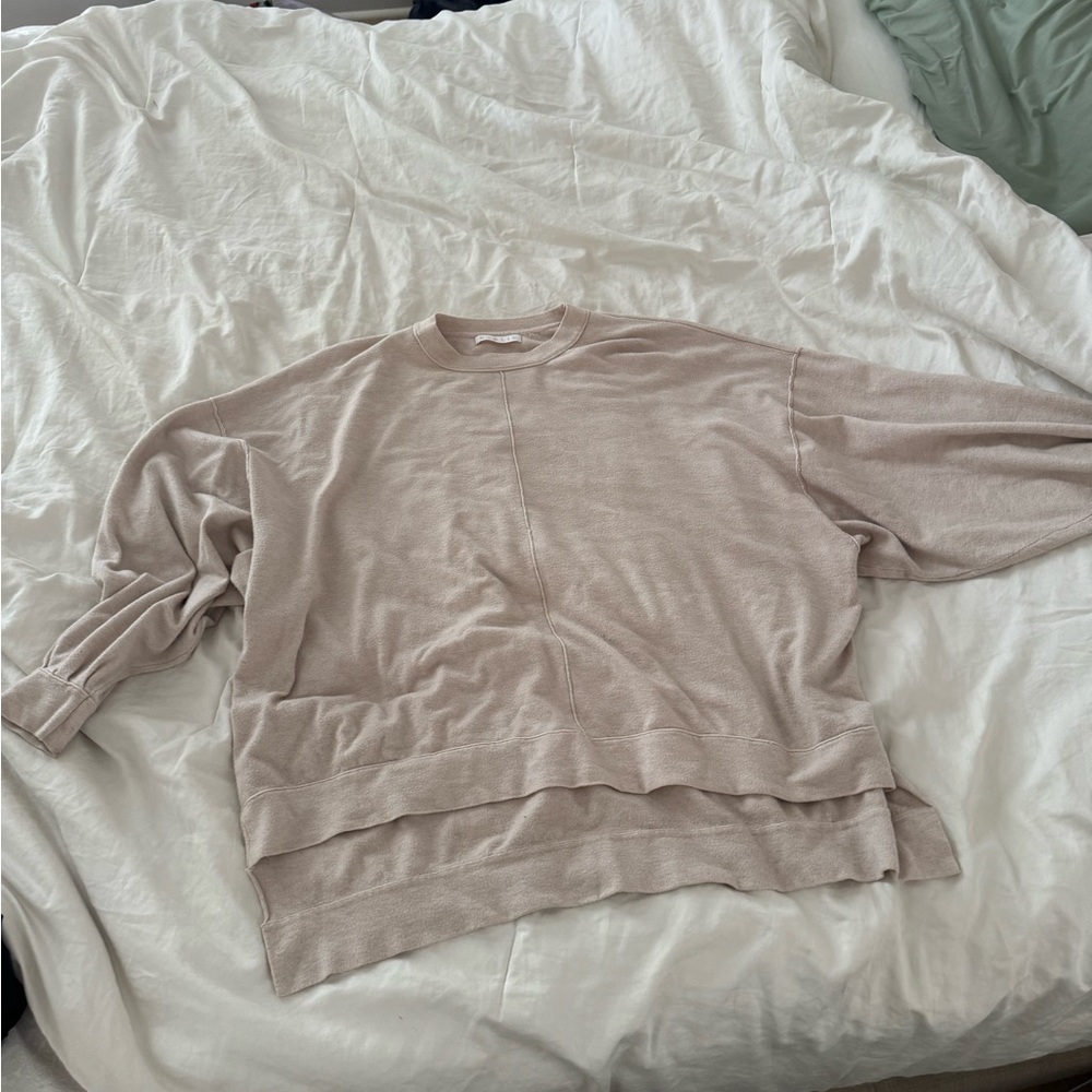 Karlie Taupe Knit Top